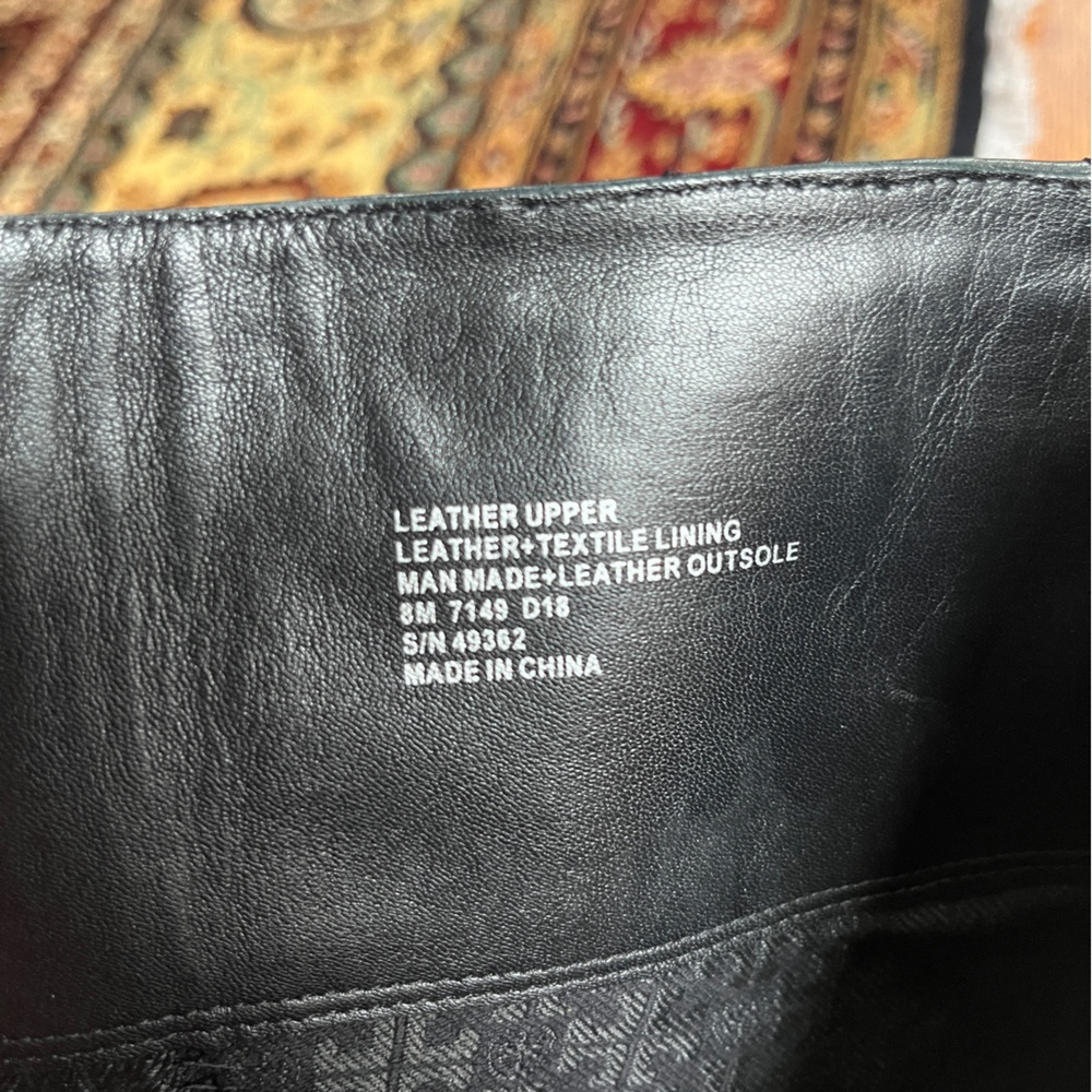 Tory Burch Black Boot Size 8 - image 5